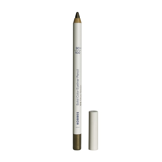 Korres Solid Color Eyeliner Pencil 03 Olive Green Απαλό Μολύβι Ματιών …