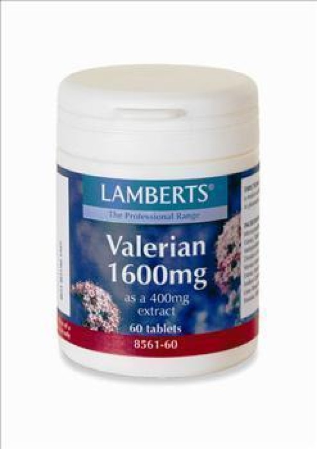 Lamberts Valerian 1600mg Συμπλήρωμα Βαλεριάνας Για Τον Υπνο, 60 Ταμπλέ …