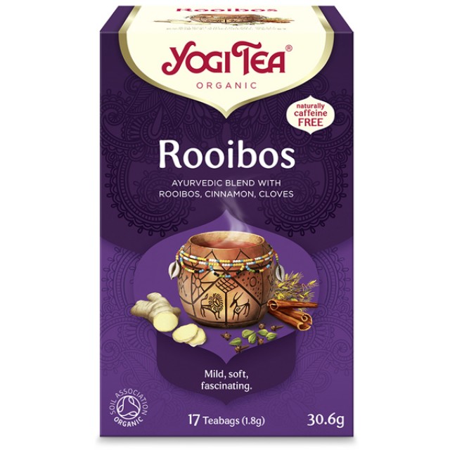 Yogi Tea Rοoibos Τσάι για την Ηρεμία του Νευρικού Συστήματος 17 Φακελά …