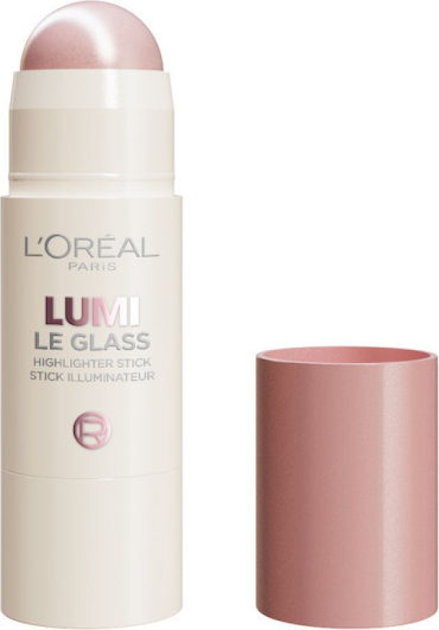 LOreal Paris Lumi Le Glass Stick Πολυχρηστικό Highlighter 620 Pink Bal …