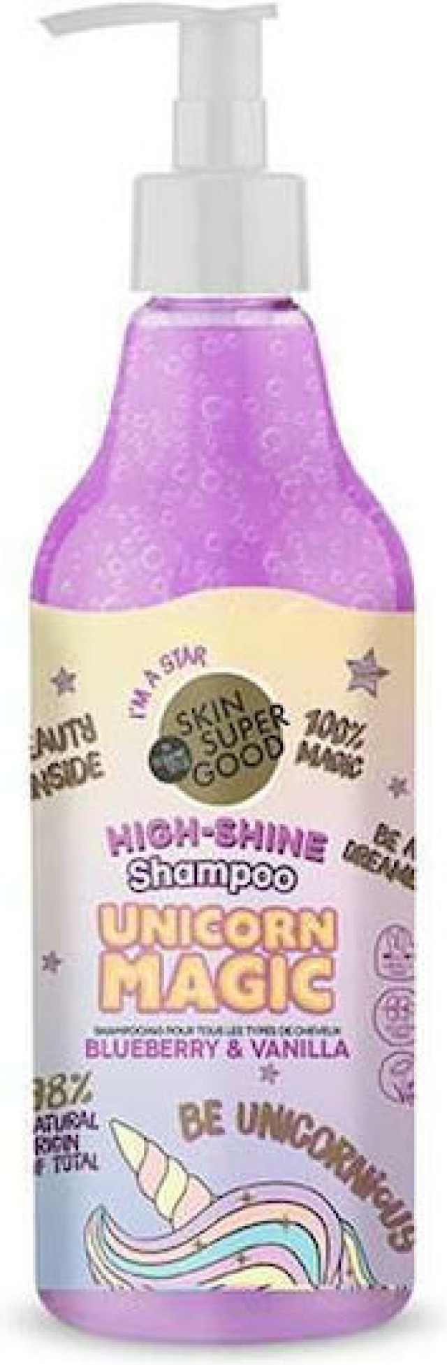 Natura Siberica Organic Shop Unicorn Magic Παιδικό Σαμπουάν για Λάμψη …