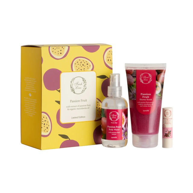 Fresh Line PROMO Passion Fruit Shower Ενυδατικό Scrub Σώματος 150ml & … Fresh Line PROMO Passion Fruit Shower Ενυδατικό Scrub Σώματος 150ml & …