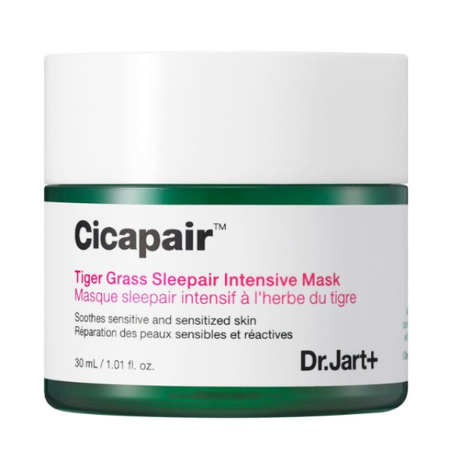 Dr.Jart+ Cicapair Tiger Grass Sleepair Intensive Mask Μάσκα Ύπνου για Αναζωογόνηση & Λάμψη της Επιδερμίδας 30ml