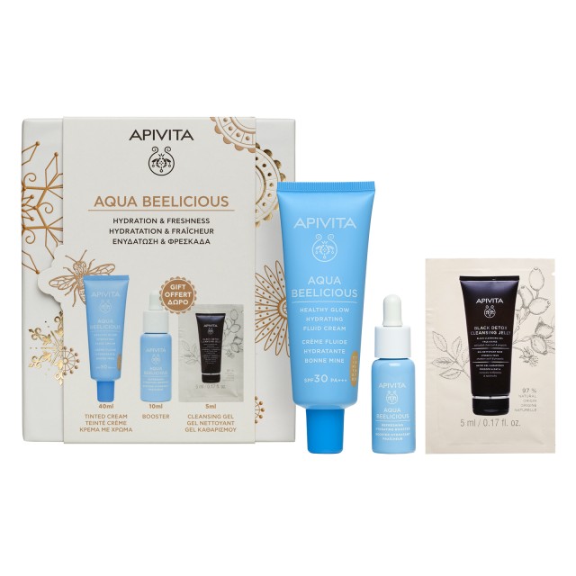 Apivita PROMO Aqua Beelicious SPF30 Tinted Λεπτόρρευστη Κρέμα Ενυδάτωσ …