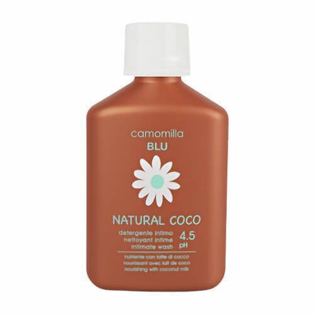 Camomilla Blu Natural Coco pH4.5 Υγρό Καθαρισμού Ευαίσθητης Περιοχής 5 … Camomilla Blu Natural Coco pH4.5 Υγρό Καθαρισμού Ευαίσθητης Περιοχής 5 …
