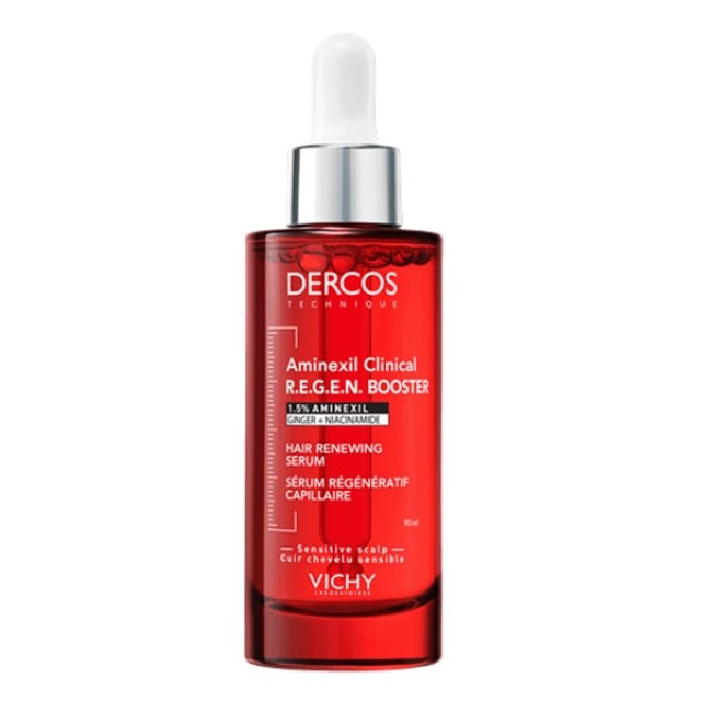 Vichy Dercos Aminexil Clinical R.E.G.E.N. Booster Τριχόπτωση - Ορός Εν …