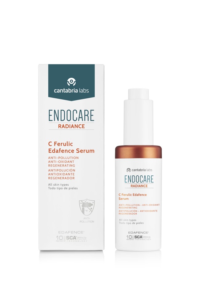 Endocare Radiance C Ferulic Edafence SCA 10% Αντιγηραντικός Ορός για Ό …