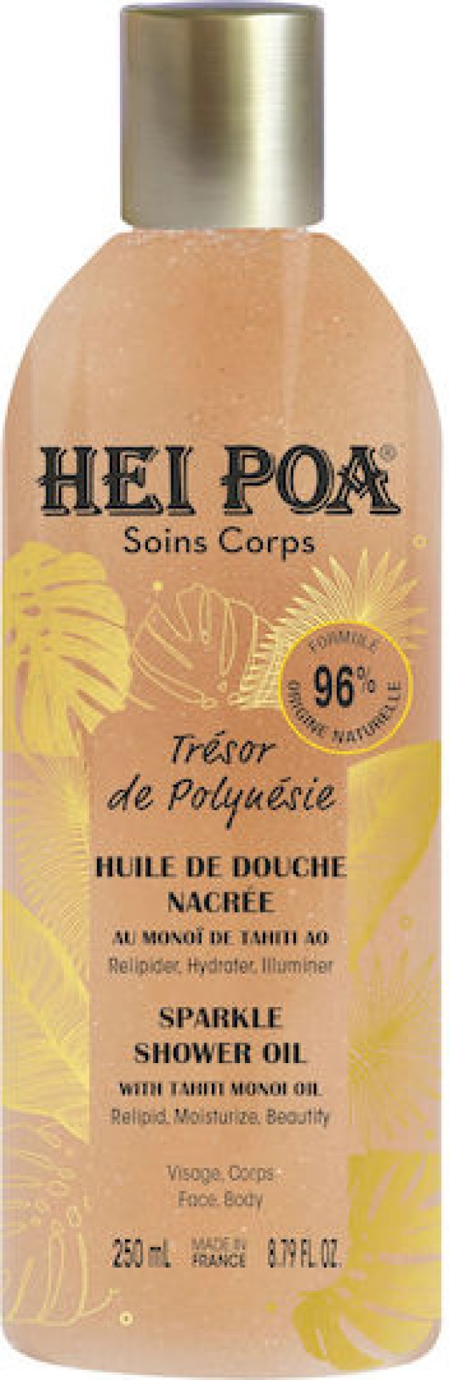 Hei Poa Sparkle Shower Oil Ενυδατικό Έλαιο Ντους 250ml