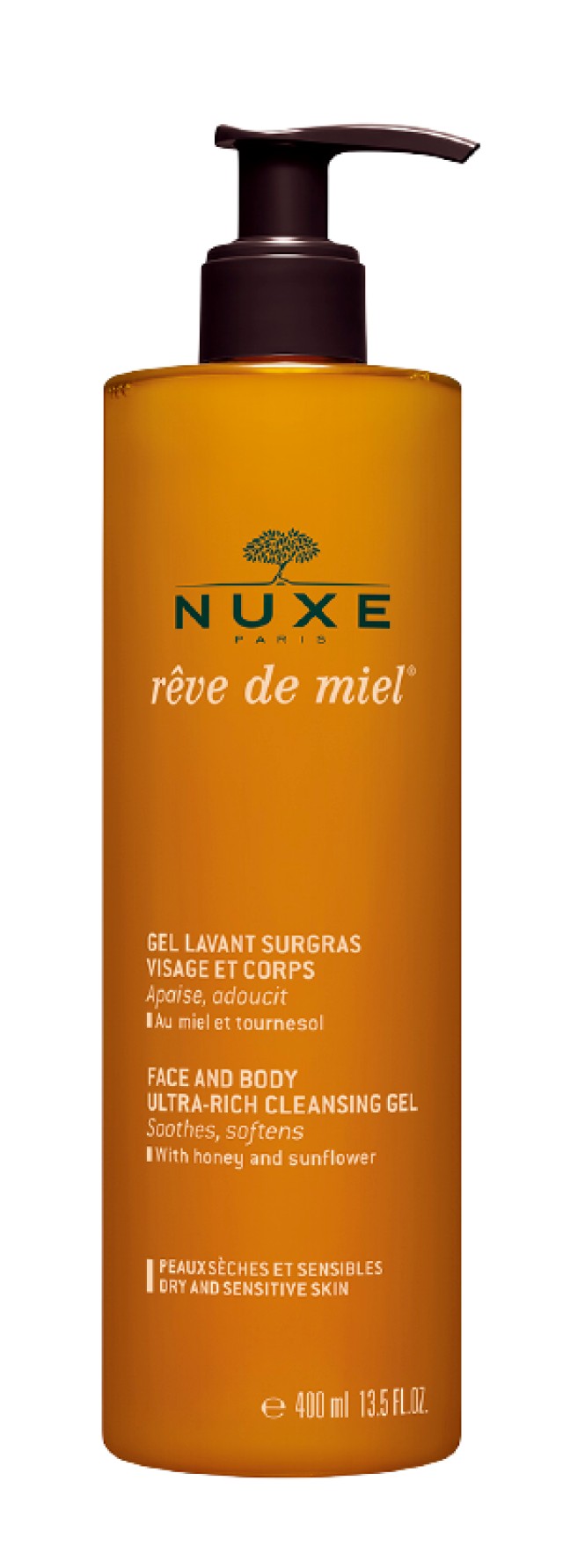 Nuxe Reve De Miel Lavant Surgras Visage Et Corps Face - Body Gel Απαλό …