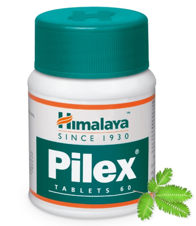 Himalaya Pilex Συμπλήρωμα Διατροφής για την Θεραπεία των Αιμορροϊδων 60 Ταμπλέτες