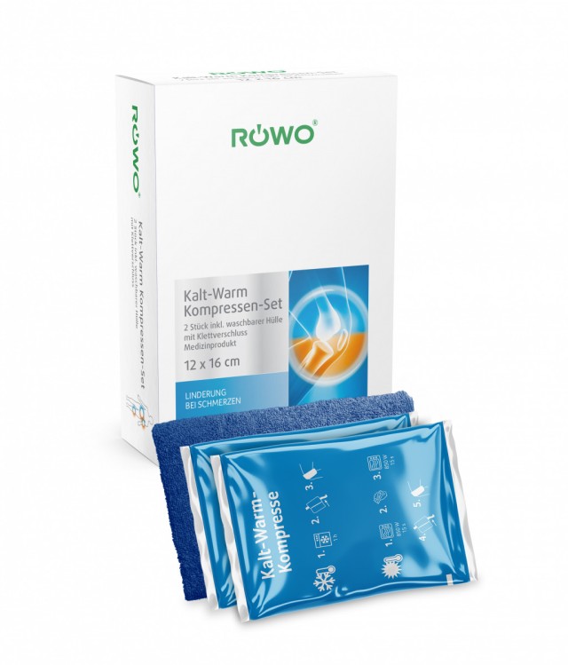 Euromed ΣΕΤ Rowo Κομπρέσες Κρυοθεραπείας - Θερμοθεραπείας με Velcro κα …