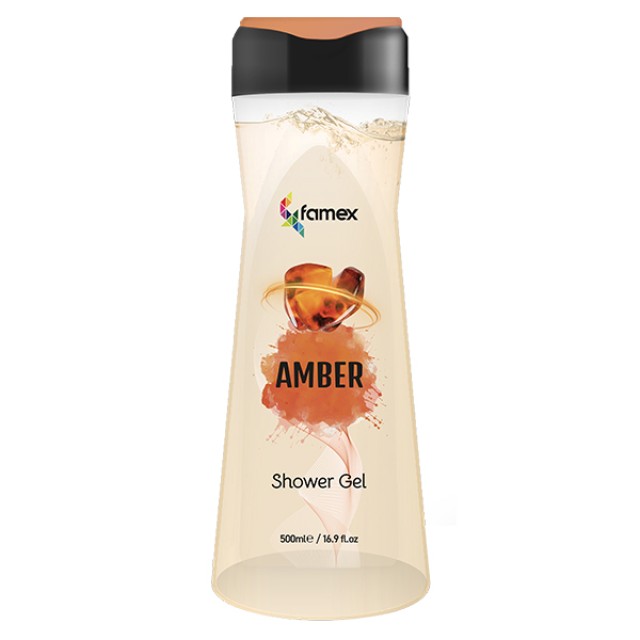 Famex Shower Gel Amber 500ml