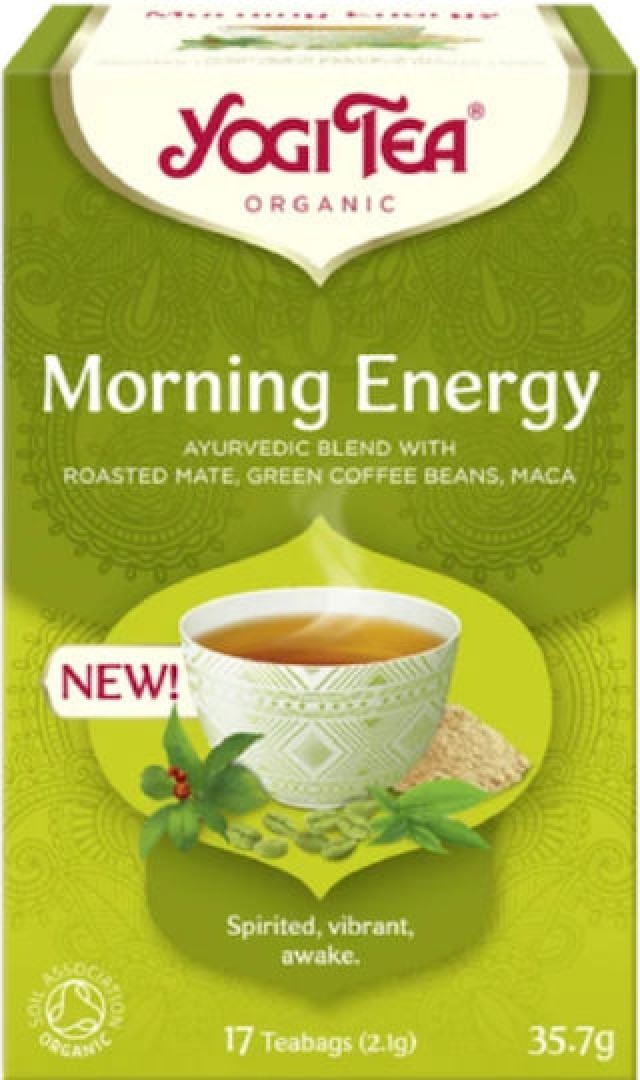 Yogi Tea Morning Energy Tea Βιολογικό Τσάι 17 Φακελάκια x 2.1gr Yogi Tea Morning Energy Tea Βιολογικό Τσάι 17 Φακελάκια x 2.1gr