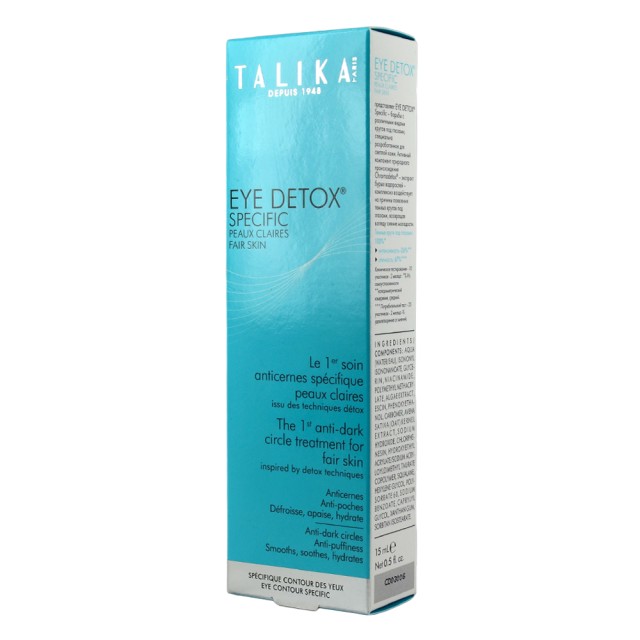 Talika Eye Detox Sprecific 15ml Talika Eye Detox Sprecific 15ml