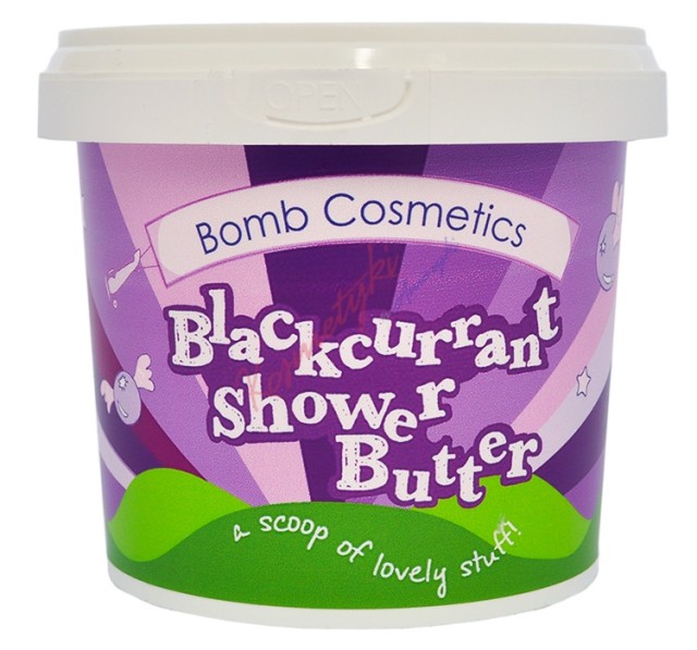 Bomb Cosmetics Blackcurrant Cleansing Shower Butter 320 g