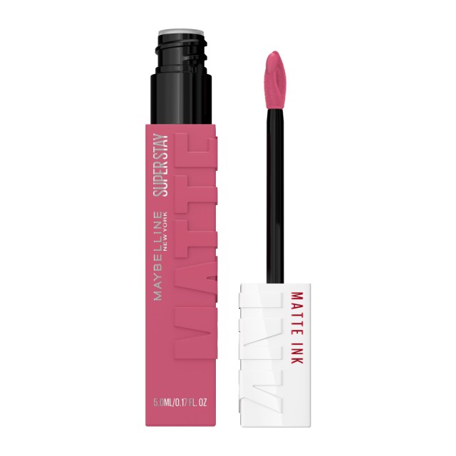 Maybelline Super Stay Matte Ink 15 Lover Ματ Κραγιόν Μακράς Διαρκείας … Maybelline Super Stay Matte Ink 15 Lover Ματ Κραγιόν Μακράς Διαρκείας …