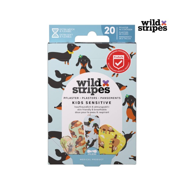 Wild Stripes Kids Animal Fun Παιδικά Αυτοκόλλητα Επιθέματα Διαφορετικά &hellip;