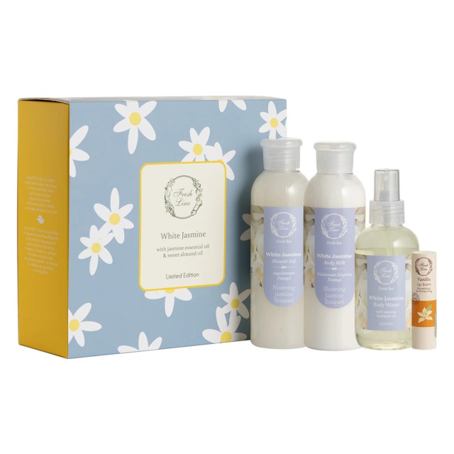 Fresh Line PROMO White Jasmine Body Water Αρωματικό Νερό Σώματος Γιασε &hellip;