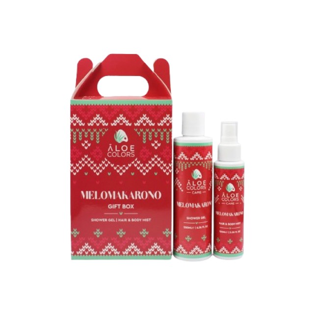 Aloe Colors Xmas Gift Box Melomakarono Shower Gel Αφρόλουτρο 200ml & … Aloe Colors Xmas Gift Box Melomakarono Shower Gel Αφρόλουτρο 200ml & …