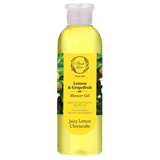 Fresh Line Lemon & Grapefruit Shower Gel Αφρόλουτρο Λεμόνι & Γκρέιπφρο &hellip;