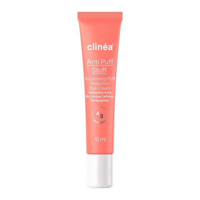 Clinéa Anti Puff Stuff Eye Cream Κρέμα Ματιών Προσφέρει Λάμψη, Μειώνει τις Σακούλες 15ml