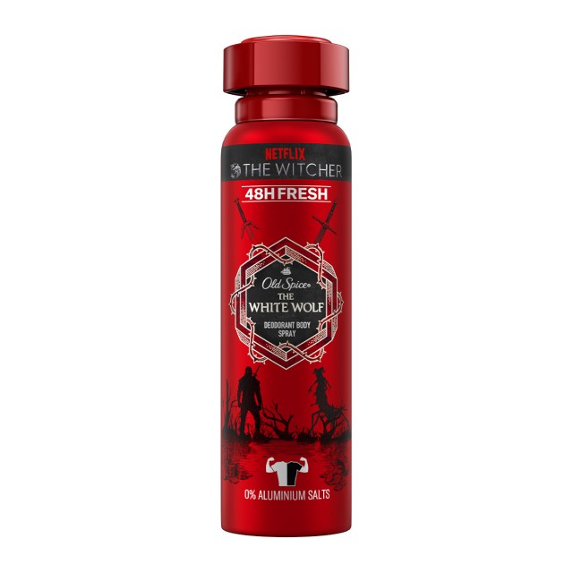 Old Spice The White Wolf Ανδρικό Αποσμητικό Spray 48h Προστασίας 150ml Old Spice The White Wolf Ανδρικό Αποσμητικό Spray 48h Προστασίας 150ml