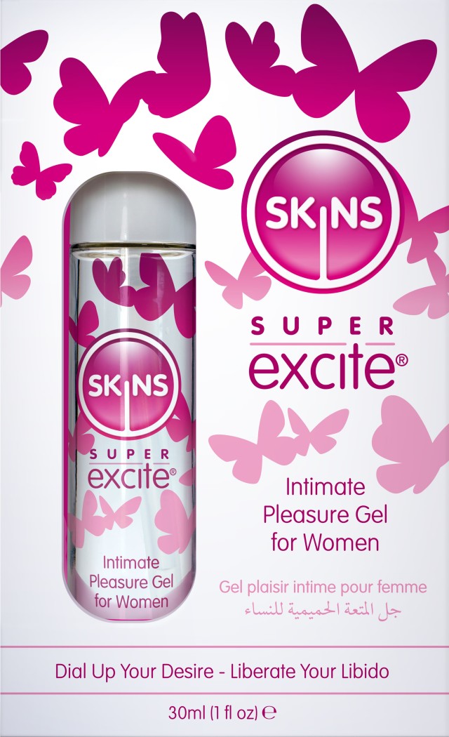 Skins Super Excite Τζελ Διέγερσης Κλειτορίδας Ενισχύει την Ευαισθησία &hellip;