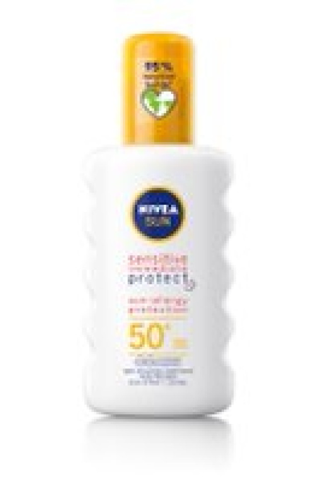 Nivea Sun Sensitive Immediate Protect Spray SPF50+ Αντηλιακό Γαλάκτωμα …