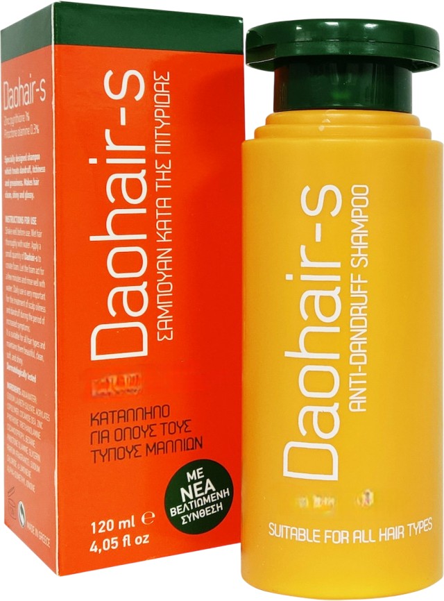 Pharmex Daohair-S Σαμπουάν Κατά της Πιτυρίδας, Κνησμού & Λιπαρότητας 1 …