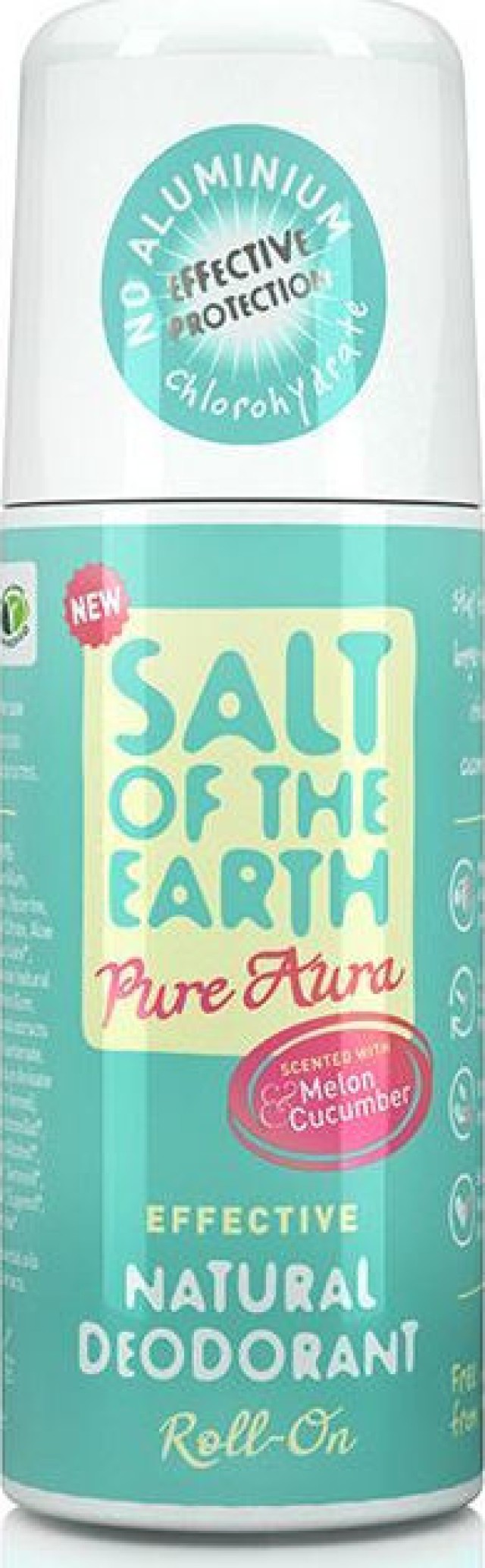 Salt of the Earth Vegan Melon & Cucumber Αποσμητικό Roll on 75ml