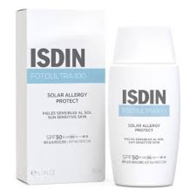 Isdin Fotoultra 100 Solar Allergy Protect SPF50+ Αντηλιακό Προσώπου γι … Isdin Fotoultra 100 Solar Allergy Protect SPF50+ Αντηλιακό Προσώπου γι …