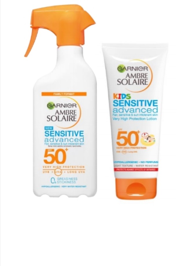 Garnier BUNDLE Ambre Solaire Sensitive Advanced Sensitive & Sun Intole … Garnier BUNDLE Ambre Solaire Sensitive Advanced Sensitive & Sun Intole …