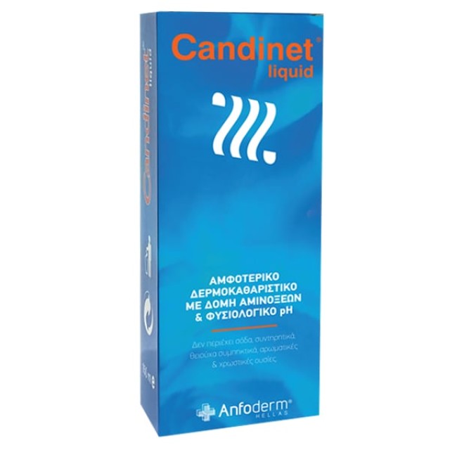 Anfoderm Candinet Liquid Υγρό Δερμοκαθαριστικό για Καθημερινή Χρήση 20 … Anfoderm Candinet Liquid Υγρό Δερμοκαθαριστικό για Καθημερινή Χρήση 20 …
