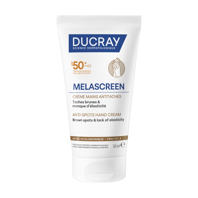 Ducray Melascreen Hand Cream SPF50+ Αντηλιακή Κρέμα Χεριών Κατά Των … Ducray Melascreen Hand Cream SPF50+ Αντηλιακή Κρέμα Χεριών Κατά Των …