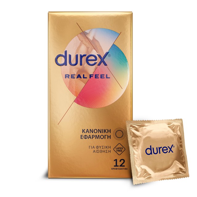 Durex Προφυλακτικά Πολύ Λεπτά Χωρίς Λάτεξ Real Feel LATEX FREE 12 Τεμά … Durex Προφυλακτικά Πολύ Λεπτά Χωρίς Λάτεξ Real Feel LATEX FREE 12 Τεμά …