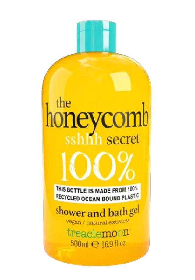 TreacleMoon The Honeycomb Secret Shower & Bath Gel Αναζωογονητικό & Ενυδατικό Αφρόλουτρο Σώματος με Άρωμα Μέλι 500ml