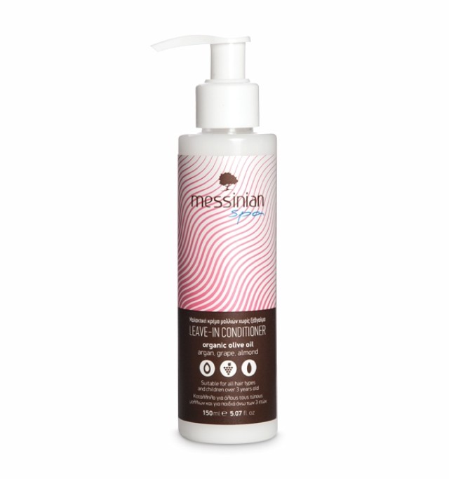 Messinian Spa Leave-in Conditioner Argan, Grape, Almond Μαλακτική Κρέμ … Messinian Spa Leave-in Conditioner Argan, Grape, Almond Μαλακτική Κρέμ …