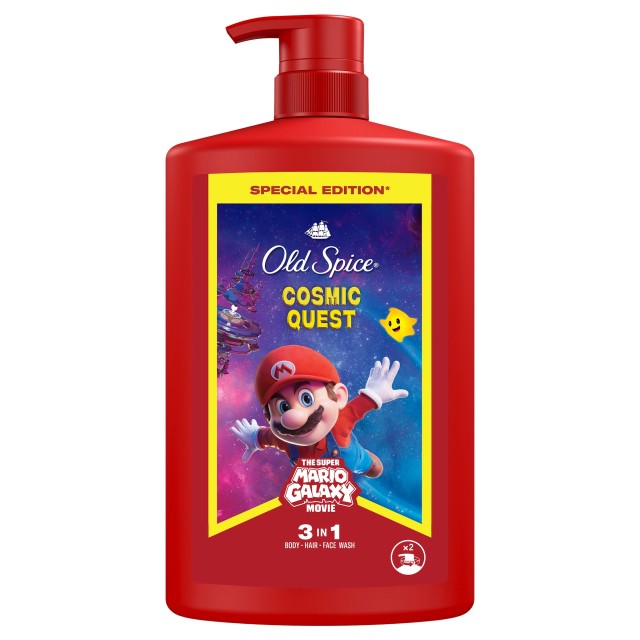Old Spice Super Mario 3 in 1 Galaxy Movie Special Edition Ανδρικό … Old Spice Super Mario 3 in 1 Galaxy Movie Special Edition Ανδρικό …