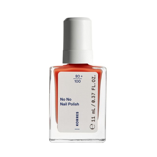 Korres No No Nail Polish 43 Summer Peach Βερνίκι Νυχιών 11ml