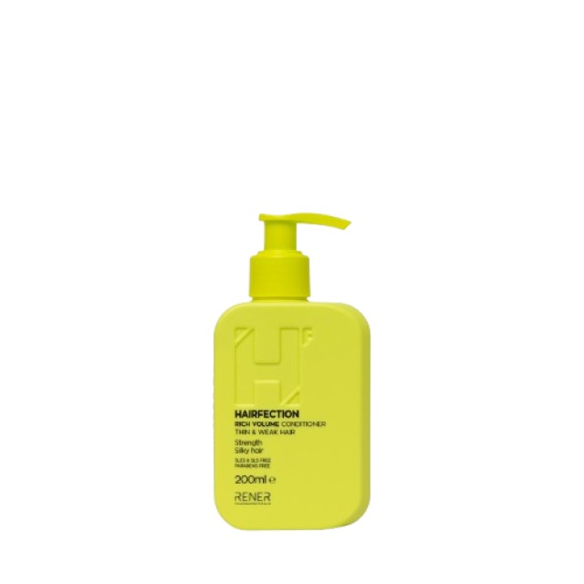 Hairfection Rich Volume Conditioner Thin & Weak Hair Μεταξένια Υφή & Ε &hellip;