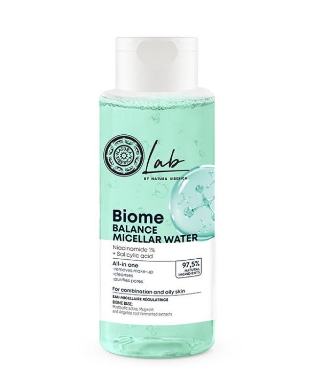 Natura Siberica Biome Balance Micellar Face Water Νερό Ντεμακιγιάζ για …