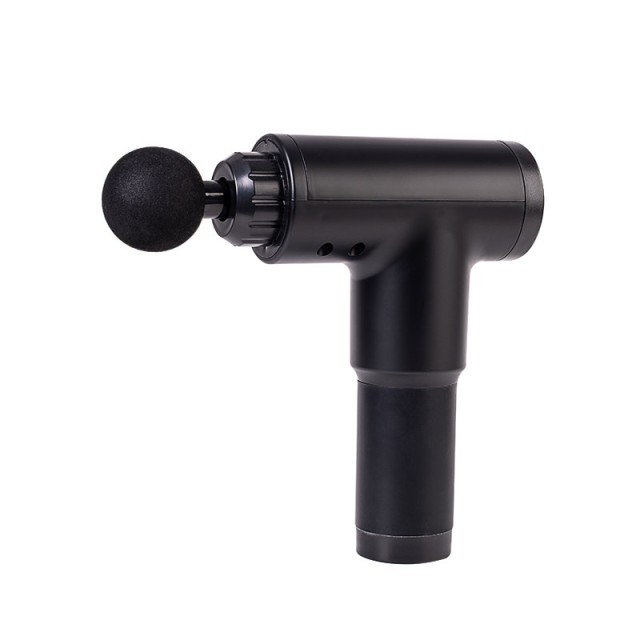 OEM Fascial Gun Massager Πιστόλι Μασάζ Σώματος Μαύρο 1 Τεμάχιο