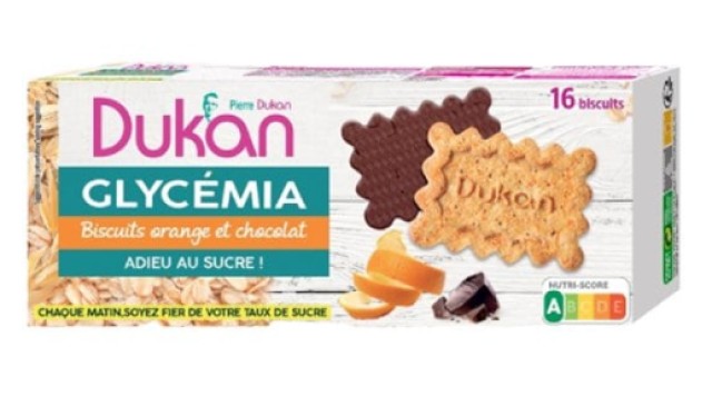 Dukan Glycemia Μπισκότα Πίτουρου Βρώμης με Πορτοκάλι & Σοκολάτα 160gr Dukan Glycemia Μπισκότα Πίτουρου Βρώμης με Πορτοκάλι & Σοκολάτα 160gr