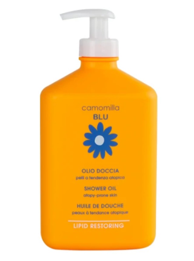Camomilla Blu Shower Oil Λάδι Καθαρισμού Σώματος για Ατοπικές & Ευαίσθ &hellip;
