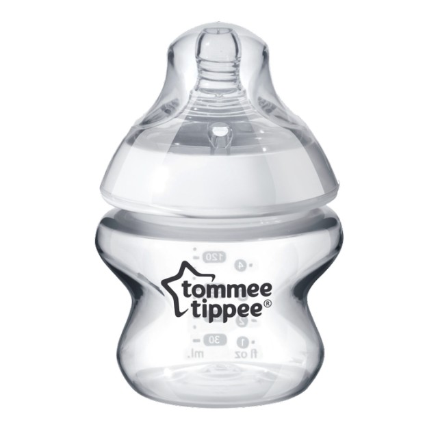 Tommee - Tippee TT CTN Slow Bottle Ne Ar Scan Πλαστικό Μπιμπερό Closer to Nature Μικρής Ροής για 0m+ 150ml