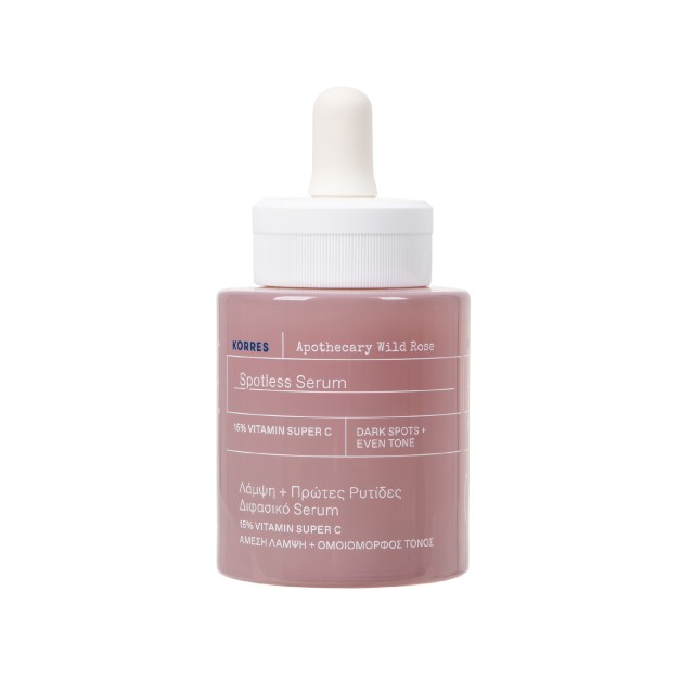 Korres Wild Rose Άγριο Τριαντάφυλλο Λάμψη & Πρώτες Ρυτίδες Διφασικό Se &hellip;