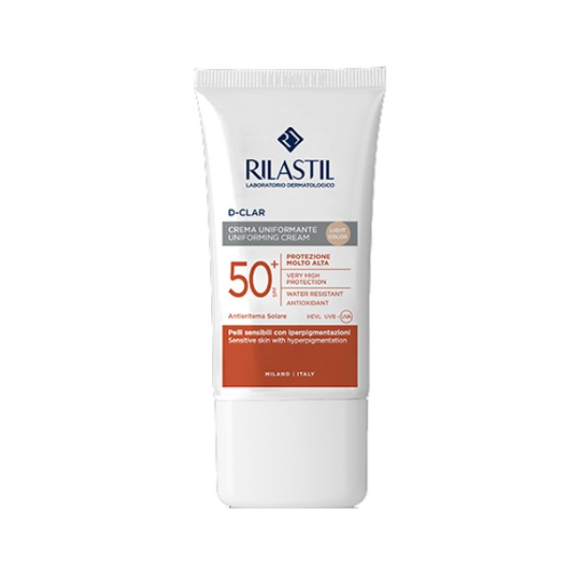 Rilastil D-Clar Uniforming Cream Αντηλιακή Κρέμα Προσώπου με Χρώμα SPF … Rilastil D-Clar Uniforming Cream Αντηλιακή Κρέμα Προσώπου με Χρώμα SPF …