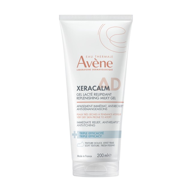Avène  Eau Thermale XeraCalm A.D Milky Gel Αναπλήρωσης Λιπιδίων για Ξη &hellip;