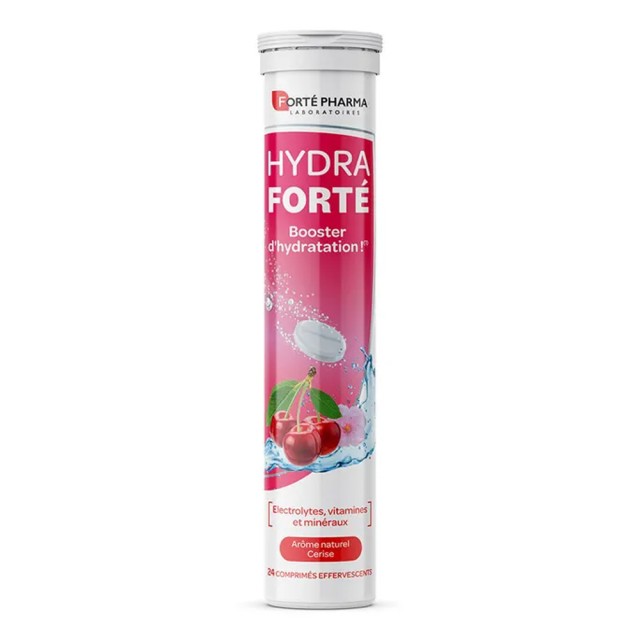 Forte Pharma Hydra Forte Ηλεκτρολύτες + Βιταμίνες + Μέταλλα Κεράσι 24 …