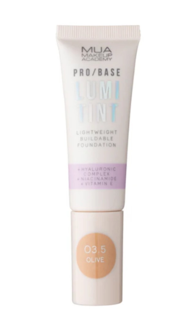 MUA Pro Base Lumi Tint O3.5 Foundation Νέας Γενιάς με Skincare Δράση 3 … MUA Pro Base Lumi Tint O3.5 Foundation Νέας Γενιάς με Skincare Δράση 3 …